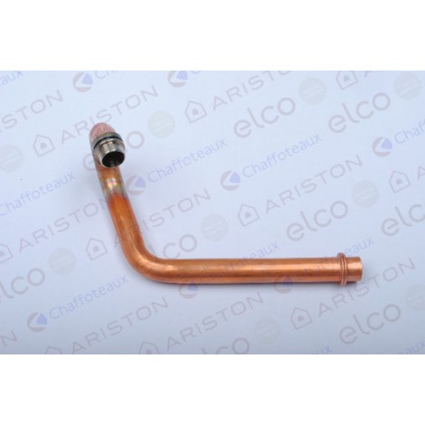 Ariston Pipe (Recuperator - Main Exchanger) 65102573 (Microgenus HE 24,28 & 32) Ariston Pipe (Recuperator - Main Exchanger) 65102573 (Microgenus HE 24,28 & 32)