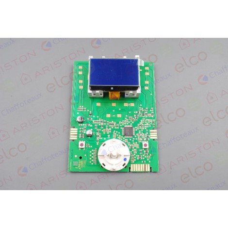 Ariston PCB (display) 65111883-02 (E-Combi EVO 24/30 LPG Caravan & Leisure Boiler)