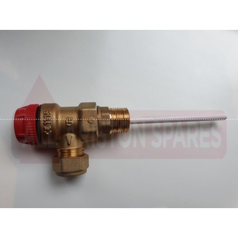 Ariston Temperature/pressure relief valve (7 bar) 969046 (Replaces 573140) (Genus 27 BFFI UK)