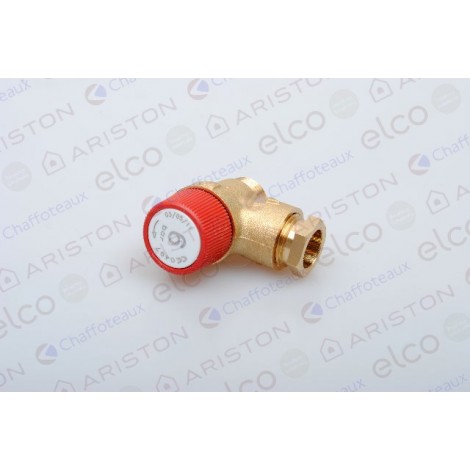 Ariston Expansion relief valve 6 bar 573139 (Genus 27 BFFI UK) Ariston Expansion relief valve 6 bar 573139 (Genus 27 BFFI UK)